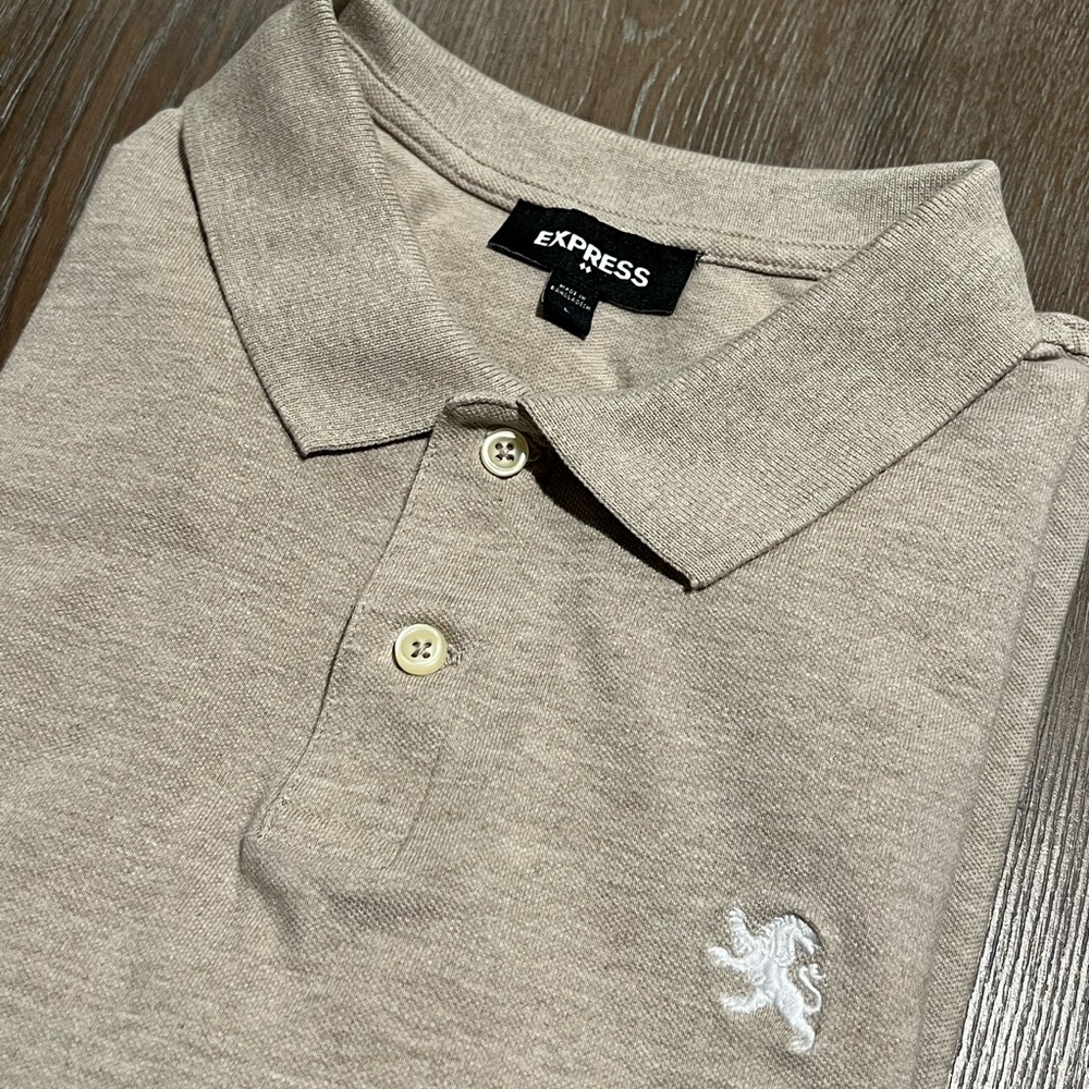 Express Beige Polo